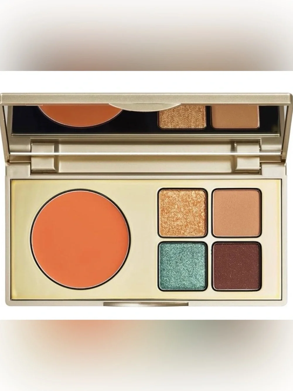 Stila Color Cocktail Palette — Peach, Teal, Gold & Brown